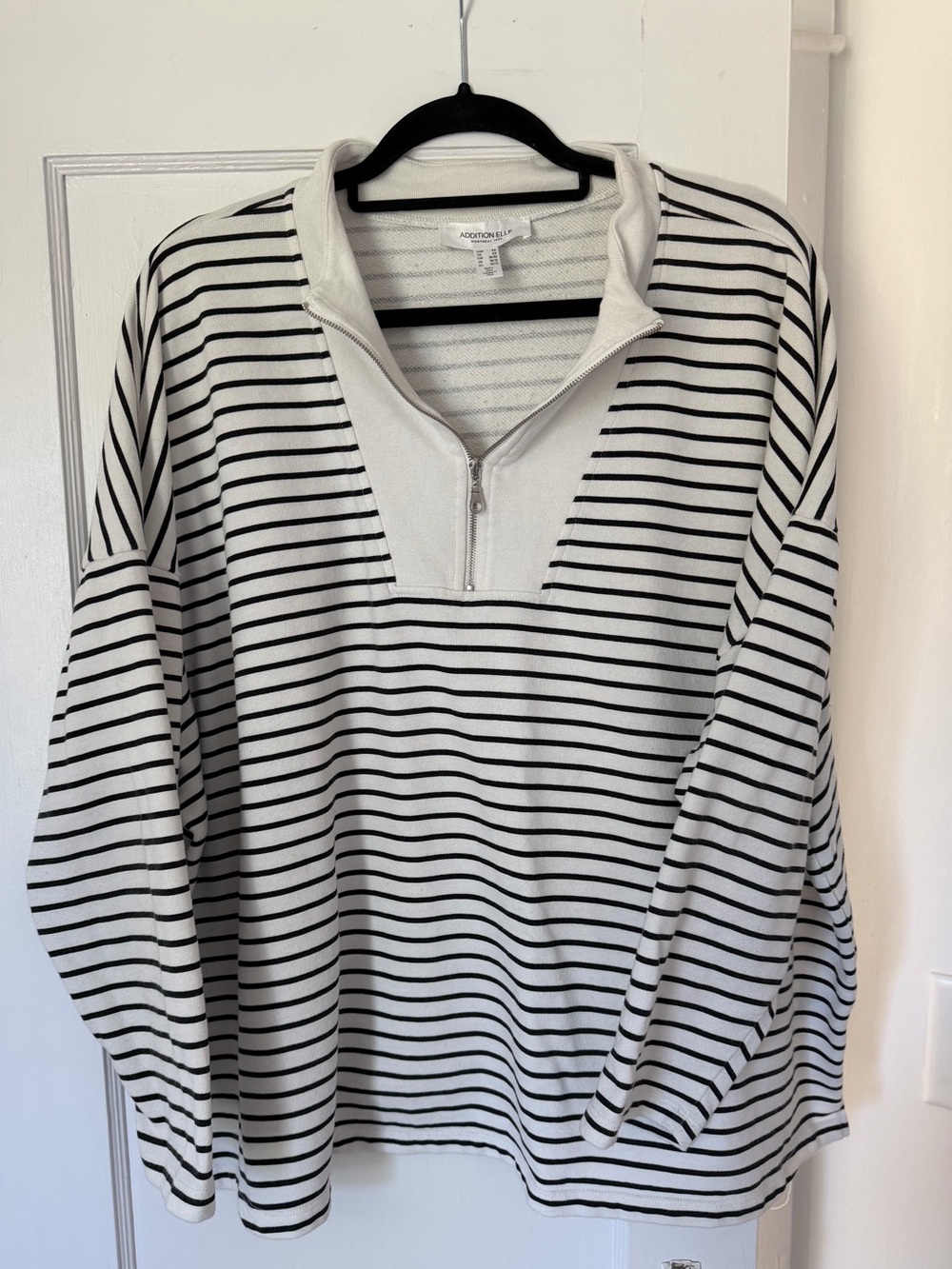 Addition Elle Quarter Zip Sweater